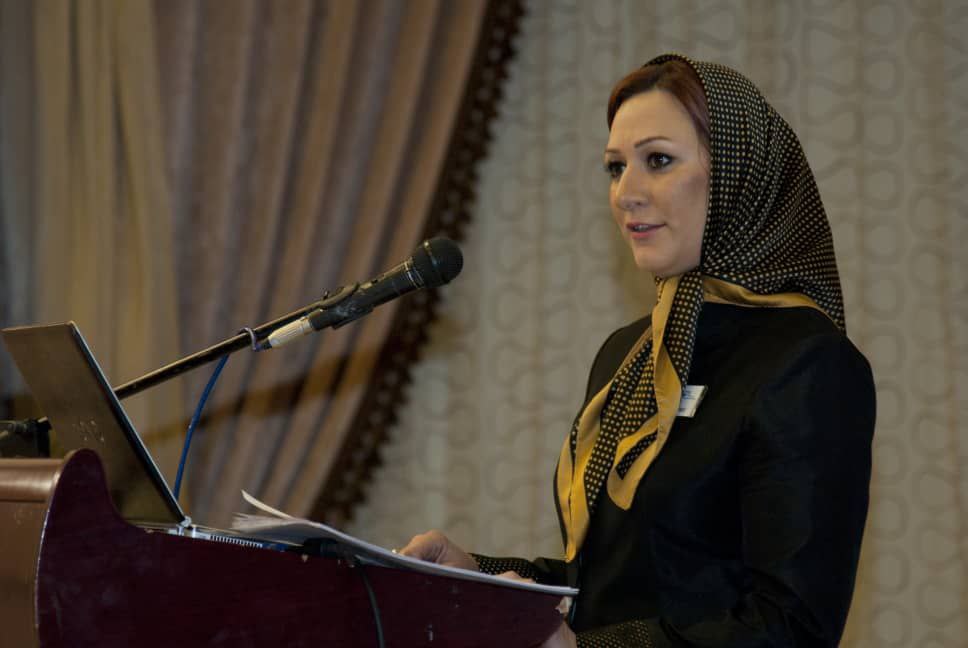 مصاحبه سرکار خانم آزلبار با پایگاه خبری دوک